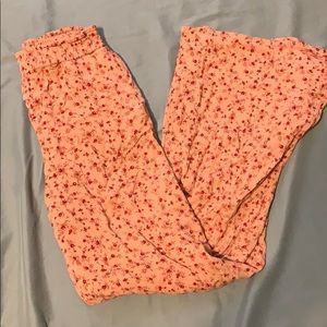 Floral bell bottoms